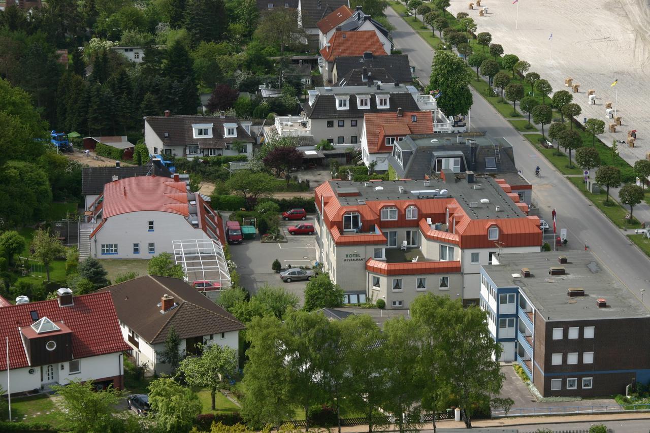 Hotel Seeterrassen Laboe Buitenkant foto