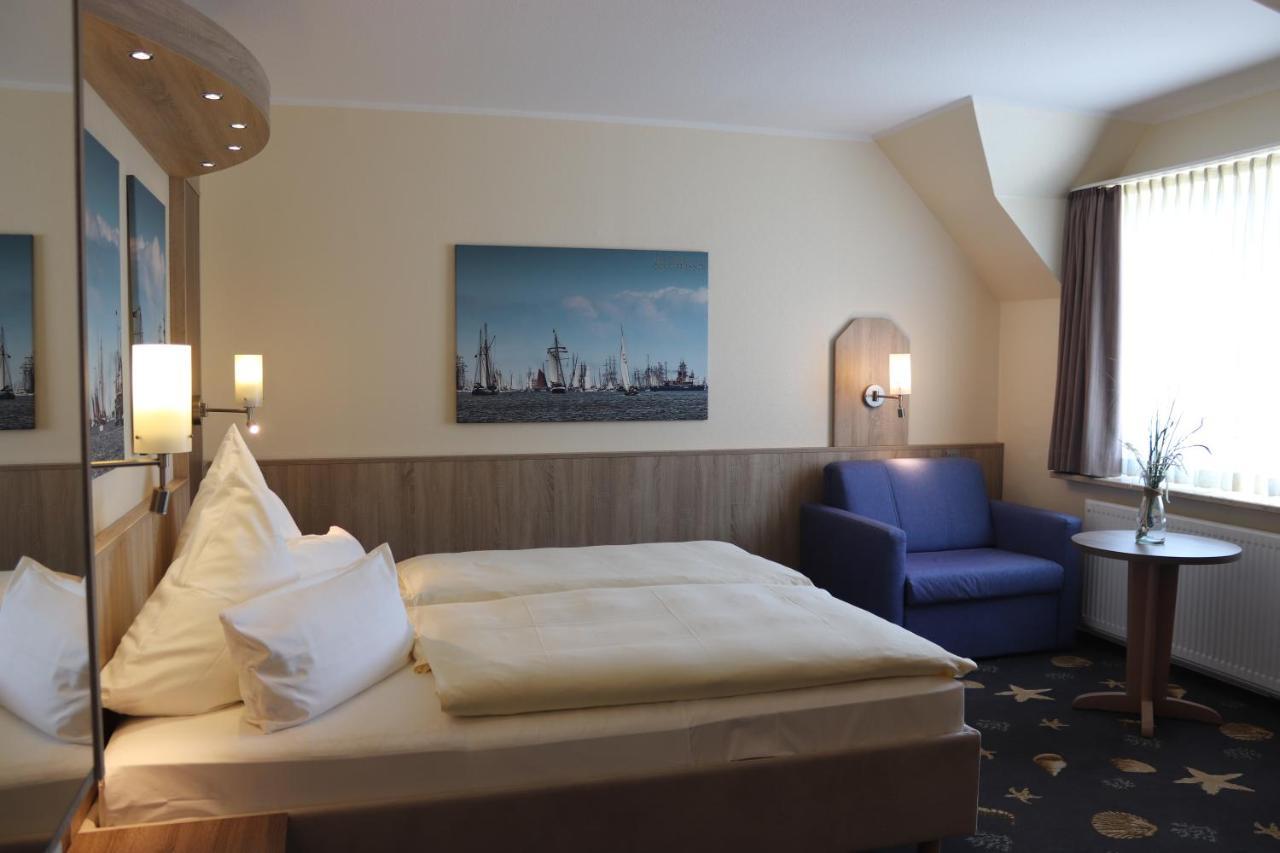 Hotel Seeterrassen Laboe Buitenkant foto